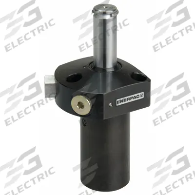 ENERPAC Swing Clamp Hydraulic Cylinder: Single Acting, 1,100 lbf Clamping Force - Upper Flange Mount Swing Clamp Cylinders