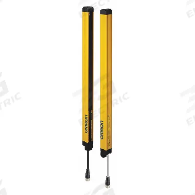 OMRON Light Curtain: 24V DC, 76 Beams, 20 mm Spacing, 1,550 mm Protected Ht - Light Curtains for Hand Detection