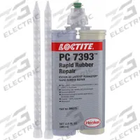 LOCTITE Repair Kit: PC 7393, Rubber Repair, 400 mL Container Size, Cartridge, Brown/Opaque White (MPN 428557). Key specifications — Series: PC 7393; Base Material: Urethane; Color: Brown/Opaque White; Brand: LOCTITE.