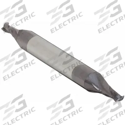APPROVED VENDOR Square End Mill: Carbide, AlTiN Coated, Double End, 2 Flute - Double-End Carbide Square End Mills
