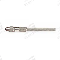 STARRETT Pin Vise: Pin Vise, 1 mm Max Size - mm, 0.04 in Min Size - Inch, Knurled Grip, Round (MPN 162A). Key specifications — attr1181472: Knurled; attr1181473: Round; attr1181474: 3-3/32 in; attr1181475: No; attr1181485: STARRETT.