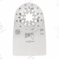FEIN Oscillating Scraper Blade: Rigid, 2 in Blade Wd, 3 1/4 in Blade Lg, High Speed Steel, 1 Pieces (MPN 63903226210). Key specifications — attr1097510: Rigid; attr1097500: Straight; attr1097522: FEIN.
