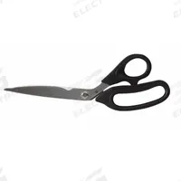 CRESCENT WISS Shears: Ambidextrous, 10 in Overall Lg, Partially Serrated, Stainless Steel, Sharp (MPN W912). Key specifications — attr308500: Stainless Steel; attr308501: Sharp; attr308502: Black; attr308505: Ambidextrous; attr308522: Multipurpose; attr324896: CRESCENT WISS.