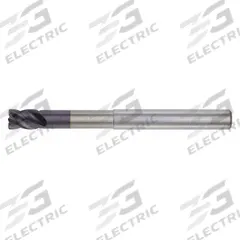 WIDIA HANITA Corner Radius End Mill: Carbide, TiAlN Coated, 4 Flute, 1" Mill Dia, 1-1/8" LOC (MPN TF4VN525018B)