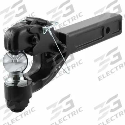 CURT Pintle Hook Hitches: Hitch Mount, 16,000 lb Gross Vehicle Wt Capacity, 3,200 lb Tongue Wt - Pintle Hook Hitches with Ball Mount
