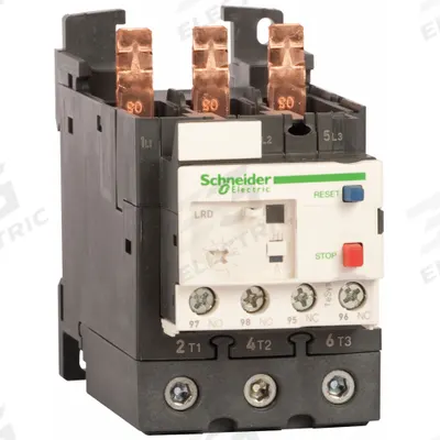 SCHNEIDER Overload Relay: Thermal Protection, 3 Poles, 1NO/1NC - IEC Thermal Overload Relays