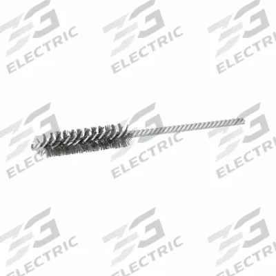 APPROVED VENDOR Tube Brush: Double Stem, Carbon Steel, 1/2 in Dia - Heavy-Cleaning Brushes for Carbon Steel