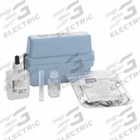 HACH Water Quality Test Kit: Calcium Carbonate/Hardness, 1 to 30 gpg CaCO₃, 30 gpg, 100 Tests (MPN 145400). Key specifications — Includes: Measuring Tube; Range: 1 to 30 gpg CaCO₃; Sensitivity: 30 gpg; Test Parameters: Hardness.