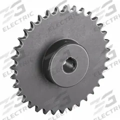 TRITAN Roller Chain Sprocket: 80, For 1 in Chain Pitch, 1 7/16 in Bore Dia, 35 Teeth, Steel (MPN 80BS35 X 1 7/16). Key specifications — Brand: TRITAN.