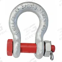 CROSBY Anchor Shackle: Anchor Shackle, 5,340 lb Working Load Limit, 3/4 in Wd Between Eyes, Silver (MPN 1021020). Key specifications — Body Color: Silver; Brand: CROSBY.