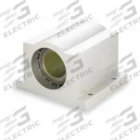 THOMSON Linear Pillow Block Bearing: Single, Self-Aligning, 1 1/4 in Inside Dia, TEP 950, 0.22 in (MPN FNYBUPB20ALS). Key specifications — Liner: TEP 950; Material: Aluminum.