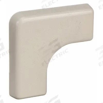 LEGRAND 90 Degrees Flat Elbow: 400, 1 in Wd, 1/2 in Ht, Plastic - 90 Degree Elbows for Nonmetallic Single-Channel Raceways