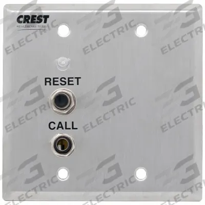 CREST HEALTHCARE SUPPLY Receptacle Station: Compatible with Nurse Call System - Parts & Accessories for Call-for-Assistance Devices
