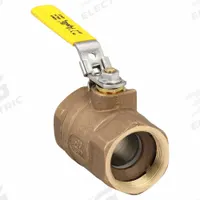 APOLLO Manual Two-Way Ball Valve: 2 in, Bronze, Straight, FNPT x FNPT, 600 psi Max. Pressure (CWP) (MPN 701082741). Key specifications — Brand: APOLLO; Handle: Locking Lever.