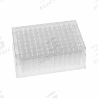 MTC BIO Well Plate: Sterile, 96 Wells, 2 mL, 8.53 mm Dia, RNase/DNase Free, Round, Polystyrene (MPN DP2M-RD-96-NS). Key specifications — Brand: MTC BIO; Body Color: Colorless; RNase/DNase Free: Yes; Well Shape: Round; Material: Polystyrene.
