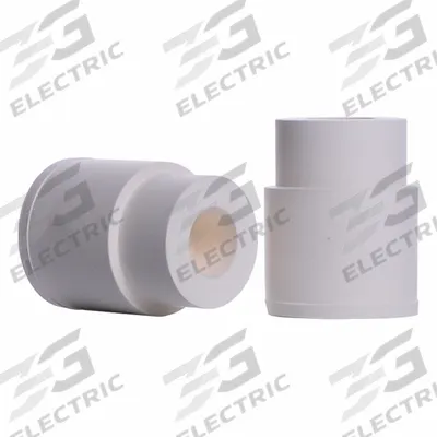 KIMBLE Stopper: Isoprene Rubber, 24 Stopper Size, 24 mm Top Dia, White, Autoclavable - Rubber Stoppers