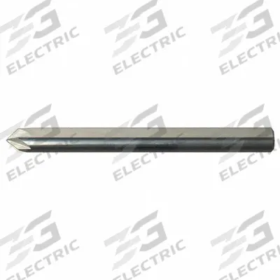 KEO Countersink: 90°, 6 Flute, 1/8 in Body Dia, 1/8 in Shank - Smooth-Finish Six-Flute Countersinks