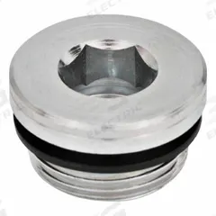 JW WINCO Threaded Plug: Steel, NBR Seal, Metric Fine, M30x1.5 Thd, Internal Hex, 37 mm Drive Size (MPN 749-M30X1.5-A). Key specifications — attr1303757: Steel; attr1303744: JW WINCO; attr1303766: M30x1.5; attr1303749: Internal Hex; attr1303767: Metric Fine; attr1303762: NBR.