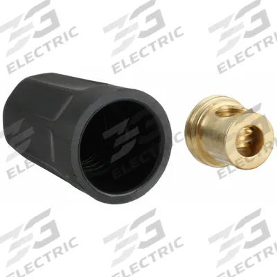 IDEAL Twist-On Wire Connectors: Black, 600 V, 10 - Set Screw Twist-On Wire Connectors