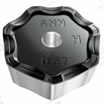 WALTER Heptagon Milling Insert: XNHF090612-D27 WKP25S (MPN 6072545) - Heptagon Indexable Milling Inserts