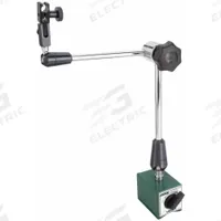 INSIZE Magnetic-Base Indicator Holder: Magnetic-Base Indicator Holder, Articulating Arm (MPN 6210-100E). Key specifications — attr1184043: INSIZE; attr1200946: Magnetic-Base Indicator Holder; attr1184025: Fine Adjust Top (FAT); attr1184013: 6210-100E; attr1184029: 3/8 in; attr1184031: On/Off Knob; attr1184022: Magnetic; attr1184027: 2.953x1.969x2.165".