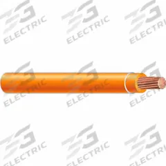 Building Wire: Copper, 12 AWG, 1 Conductors, Stranded, Orange, 1,000 ft Lg, THHN/THWN (MPN 22970804). Key specifications — Voltage: 600 V; Brand: SOUTHWIRE.