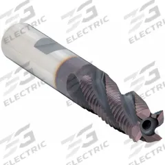 OSG Roughing End Mill: Cobalt, TiAlN Coated, 4 Flute, Fine Pitch, 5/8" Mill Dia, 1-5/8" LOC (MPN 4550511)