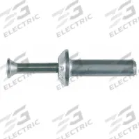 DEWALT Drive Anchor: 1/4 in Dia, 1 1/2 in Overall Lg, Mushroom, Zamac Alloy, Zinc Plated, 100 PK (MPN 02844-PWR). Key specifications — Brand: DEWALT.