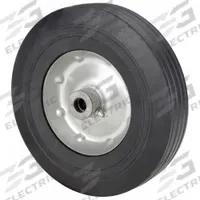 APPROVED VENDOR Solid Wheel: 10 in Wheel Dia., 2 1/2 in Wheel Wd, Rubber, 300 lb Load Capacity, Std (MPN 1NWZ2). Key specifications — Brand: APPROVED VENDOR; Tire Sidewall Number: 10x2.75.