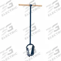 SEYMOUR MIDWEST Auger: Steel, 3/4 in Connection Size, 8 in Overall Dia, 3 3/4 ft Overall Lg, Rivets (MPN 21308GRA). Key specifications — Connection Type: Rivets; Brand: SEYMOUR MIDWEST; Material: Steel; Handle Material: Wood; Handle Included: Handle Included.