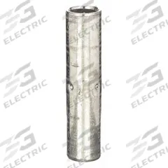 THOMAS & BETTS Open Barrel Splice: 500 kcmil Wire Size, Brown Code, 4.75 in, Copper Barrel, 87 Die (MPN 54818). Key specifications — Die Code: 87; Brand: THOMAS & BETTS; Color Code: Brown.
