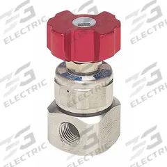 PARKER Excess Flow Valve: 316 Stainless Steel Body, 1/4 in Connection Size, NPTF, -10°F to 150°F (MPN FS190SDP). Key specifications — Brand: PARKER; Flow Limit Setting @ 30 psig Inlet: 9.0 slpm; Flow Limit Setting @ 1000 psig Inlet: 39.5 slpm; Connection Type: NPTF.