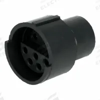 SURE-SEAL Circular Connector: SS-10, Receptacle, 5 Male / 5 Female, 15 A, 18 to 14 AWG Wire Size (MPN 120-1870-000). Key specifications — Wire Size: 18 to 14 AWG; Includes Contacts: Contacts Not Included; Contact Type: Crimp; Brand: SURE-SEAL CONNECTIONS; IP Rating: IP67; Series: Sure-Seal; Contact Gender: Male; Voltage Rating: 400V AC.