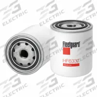 FLEETGUARD Automotive Hydraulic Filter: Hydraulic Fluid, 13/16"-16 Thread Size, Spin-On, Cellulose (MPN HF6337). Key specifications — Media Material: Cellulose; Brand: FLEETGUARD; Compatible Fluid Type: Hydraulic Fluid; Compatible Vehicle Make: Manitou; Thread Size: 13/16"-16.