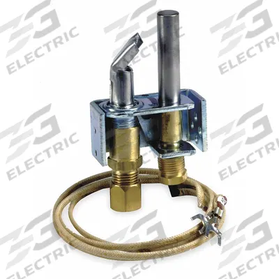 Robertshaw Pilot Assembly: Universal, LP/Natural Gas, 90° Left, Thermopile - Universal Pilot Light Assemblies