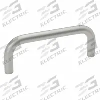 JW WINCO Pull Handle: Weld-On, Stainless Steel, Silver, 6.3 in Mounting Hole Center to Center (MPN 10W160BN0). Key specifications — attr1064468: 3 mm; attr1001233: JW WINCO; attr1064421: Silver.