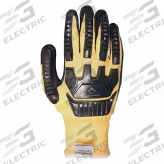 SUPERIOR GLOVE Coated Gloves: S ( 7 ), ANSI Cut Level A4, ANSI Impact Level 1, Palm, Dipped, 1 PR (MPN SKFGFNVB-S). Key specifications — Brand: SUPERIOR GLOVE; Touchscreen Compatible: No; Includes Reinforced Thumb Crotch: No; Knit Material Color: Yellow.