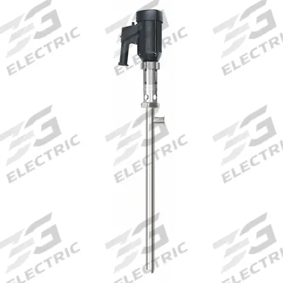 Dayton Electric Drum Pump: 110 V AC, Pump Only, 200 ft Max. Head - Sanitary Progressive Cavity Electric Drum Pumps
