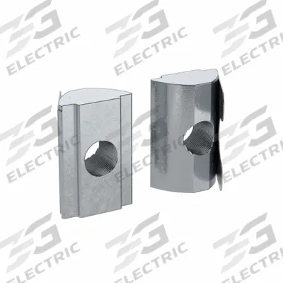 FATH INC. Roll In T-Nut: 1/4"-20 Size, For 0.4 in Slot Wd, 15 Series/40 Series, Single Center - Roll-In T-Nuts