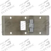 IVES Door Strike Plate: Curved Lip, 4 1/2 in Lg, 1 5/8 in Wd, Stainless Steel (MPN 299RS-7 630). Key specifications — ADA Compliant: Yes; Product Type: Door Strike Plate; Brand: IVES.