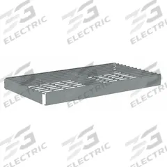 TENNSCO Shelf: 42 in x 24 in, 2,500 lb Load Capacity, Steel, 5 ga Decking, Gray, Shelf (MPN ZLCS-4224W). Key specifications — Decking Material: Steel; Includes: (4) Beams; Decking Finish: Zinc Plated; Shelf Configuration: Single Straight; Color: Gray; Frame Material: Steel; Brand: TENNSCO; Frame Finish: Zinc Plated.