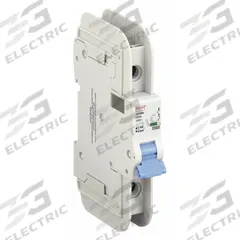 DAYTON IEC Miniature Circuit Breaker: 25 A Amps, 60V DC, 10kA at 120V AC, Lug, NDB2T-63 D25/1 L (MPN 33V956). Key specifications — Brand: DAYTON; DC Voltage Rating: 60V DC; Max. AIR Rating: 10kA at 120V AC; Terminal Connection: Lug; AC Voltage Rating: 120V AC.