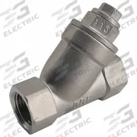 APPROVED VENDOR Y Strainer with Drain Holes: 3/8 in, Mesh, 18 mesh Screen Size, 316 Stainless Steel (MPN 06S011N03038). Key specifications — Brand: APPROVED VENDOR; Seal Material: PTFE; Manufacturer Part Number: 06S011N03038; Screen Material: 316 Stainless Steel.