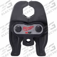 MILWAUKEE Press Jaw: 1 in Pipe, Copper (Plumbing)/Stainless Steel, Compact Tool Types (MPN 49-16-2452). Key specifications — attr518773: Jaw; attr518762: Stainless Steel; attr518771: Steel; attr518761: Wolverine Brass; attr518760: MILWAUKEE.