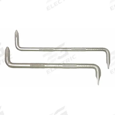 WESTWARD Magnetized Tip Screwdriver Set: 1-10 Pieces, 2 Pieces, Phillips/Slotted Tip - Offset Screwdriver Sets