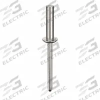 Blind Rivet,2 1/9" L,0.188" dia,PK250: Inch, 2 7/64 in Overall Lg, 25/32 in Body Lg, Dome, 250 PK (MPN U33600.018.0068). Key specifications — Brand: APPROVED VENDOR.