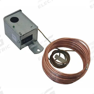Siemens Line Volt Mechanical Tstat: 35° to 45°F, Steel, Fixed, 12°F - Freeze Protection Indoor Single-Stage Controls