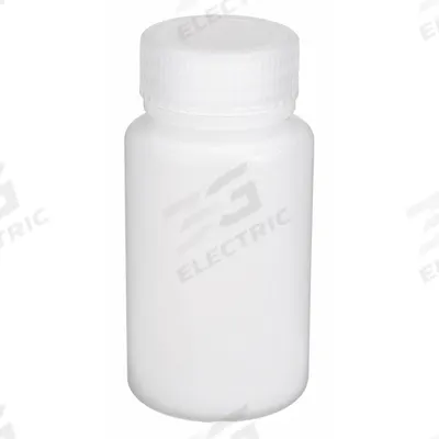 APPROVED VENDOR Laboratory Bottle: HDPE, 250 mL, 8 fl oz, Closure Included, Colorless - HDPE Wide Mouth Round Lab Bottles