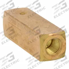 PARKER Hydraulic Check Valve: 2,000 psi, 3 gpm, 1/8 in, NPT (MPN C200B). Key specifications — Body Material: Brass; Outlet Connection Type: NPT; Brand: PARKER; Inlet Connection Type: NPT.