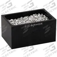 LAB ARMOR Double Black Bead Block: Aluminum, 6 in Overall Wd, 3 3/4 in Overall Lg, Bead Block (MPN 52200-BLK). Key specifications — Product Type: Bead Block; Material: Aluminum; Brand: LAB ARMOR.